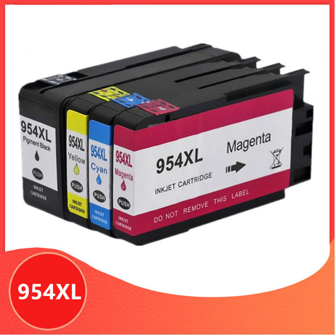 Compatible for hp954 ink cartridge 954 XL 954XL For HP OfficeJet Pro 7740 8710 8715 8720 8730 8740 8210 8216 8725 printer ► Photo 1/6