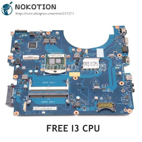 NOKOTION For Samsung NP-R540 R540 Laptop Motherboard HM55 UMA HD DDR3 BA41-01219A BA92-06381B BA92-06381A ► Photo 1/6