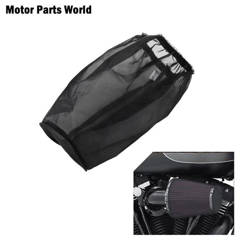 1Pc Motorcycle Air Filter Waterproof Heavy Breather Black Protective Cover Rain Sock For Harley Model Air Cleaner Kits ► Photo 1/6