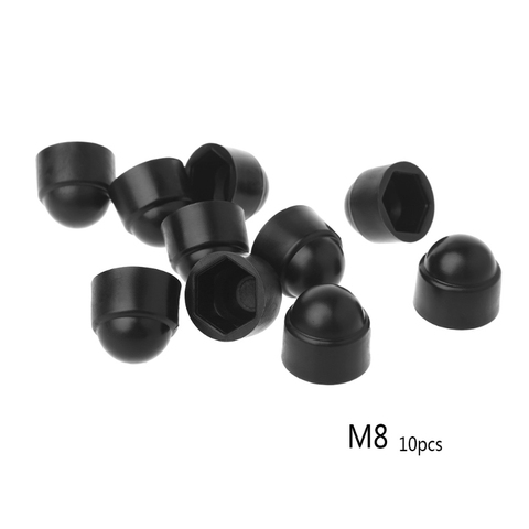 10Pcs M6 M8 M10 M12 Bolt Nut Dome Protection Cap Covers Exposed Hexagon Plastic ► Photo 1/6