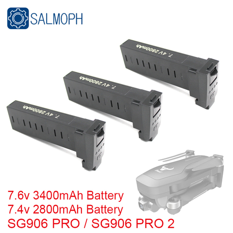 Original battery for SG906 Pro GPS RC drone battery 7.4V 2800MAH 3400MAH Lipo battery accessories SG906 GPS 5G Wifi PFV Drone ► Photo 1/6