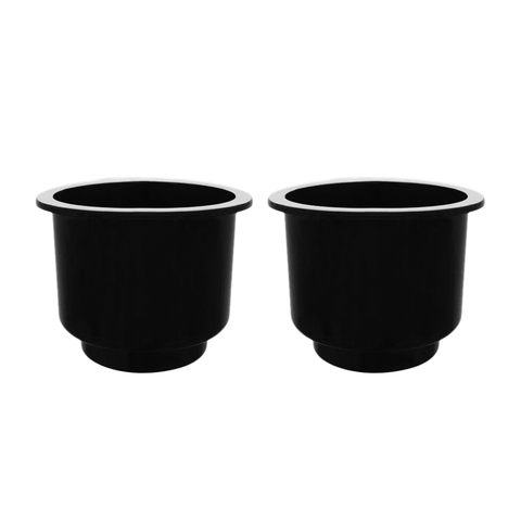 2 Pieces / Set Boat  Cup Drink Can Holder Universal Boat Marine RV - Black ► Photo 1/6