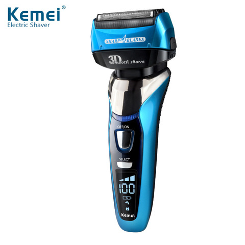 Reciprocating Electric Shaver for Men 3D Floating Four Blade Shaving Machine Waterproof Razor Rechargeable Beard Trimmer 38D ► Photo 1/6