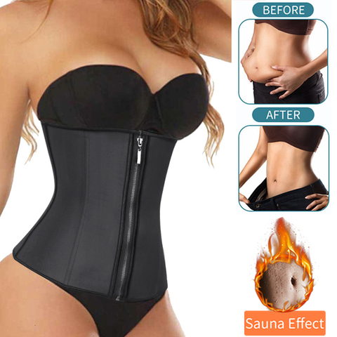 Waist Trainer Woman Slimming Sheath Weight Loss Shapewear Body Shaper Tummy Reducing Girdles Belly Shapers Modeling Belt Corset ► Photo 1/6