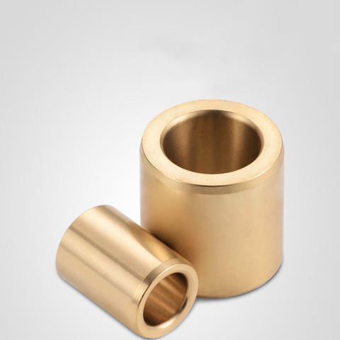 Bronze Bearing Bushings Wear resistant guide sleeve of copper alloy oil-free bushing ► Photo 1/3