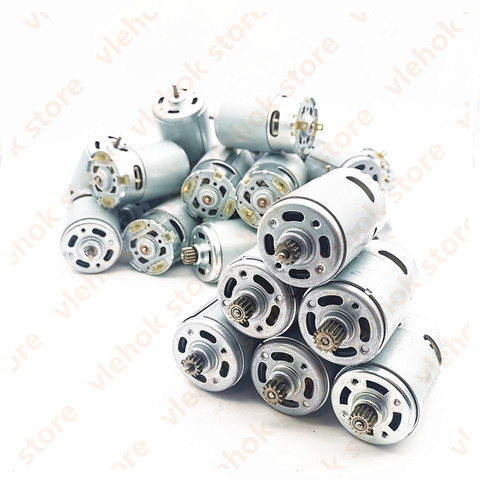 9T 11Teeth 13Teeth 14Teeth 15Teeth RS550 10.8V 12V 14.4V 18V for BOSCH DeWALT HITACHI MAKITA METABO Milwaukee Hilti Ryobi Motor ► Photo 1/6