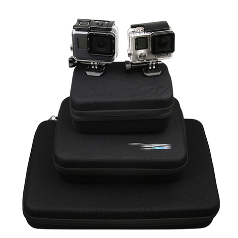 Portable Carry Case Small Medium Large Accessory Anti-shock Storage Bag for Gopro Hero 8 5 4 SJCAM SJ4000 SJ6 Yi 4k Sport Camera ► Photo 1/6