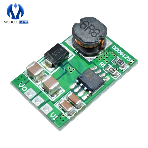 DC-DC 3V 3.3V 3.7V 4.2V 5V to 5V 6V 9V 12V 3.5A Boost Step Up Converter Voltage Regulate Power Supply Module Board ► Photo 1/1