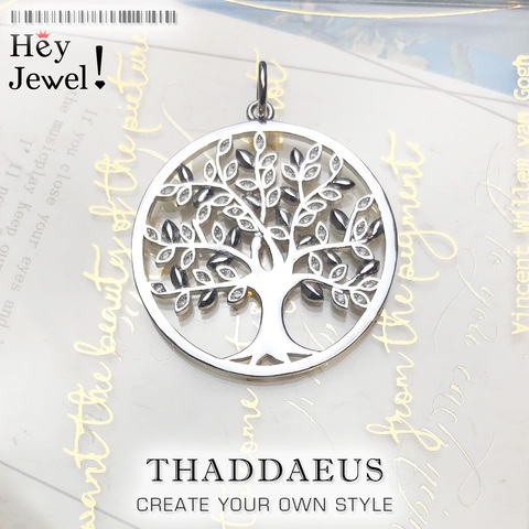 Pendant Tree,2022 Brand New Fashion Romantic Jewelry Europe Bijoux Accessories 925 Sterling Silver Nature Gift For  Woman ► Photo 1/6