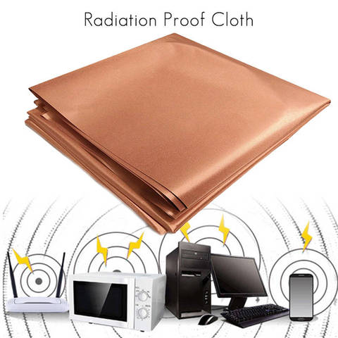 1 M EMF Protection Pure Copper Fabric-Blocking RFID Radiation Singal Wifi EMI EMP RF ► Photo 1/6