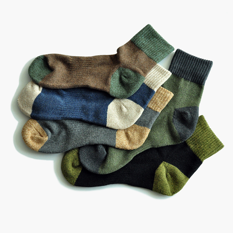 Saucezhan  Men's Socks ankle socks Autumn And Winter Keep warm adult socks Deodorant 90% Cotton Thick long sock 5 pairs ► Photo 1/6