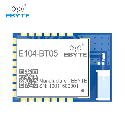 TLSR8266 Bluetooth EBYTE Serial To Ble Slave Module Ble4.2 UART SMD E104-BT05 Transparent Transmission Low Power Transceiver ► Photo 1/6