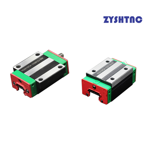 RU EUR 4pcs HGH15CA/HGW15CC HGH20CA/HGW20CC linear guide rail block match use hiwin HGR15 HGR20 with guide for CNC router ► Photo 1/1