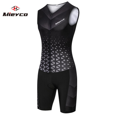 Mieyco Men Cycling Skinsuit Triathlon Speedsuit Trisuit All Out Speedsuit Sleeveless Speedsuit Maillot Ciclismo Clothing ► Photo 1/6