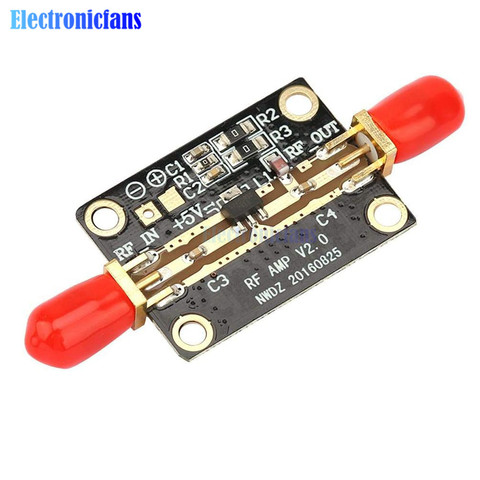 RF Amplifier Module LNA 0.05-4GHz NF=0.6dB RF FM HF VHF / UHF Wide Band Low Noise Amplifier High Linearity Low Noise Amplifier ► Photo 1/5