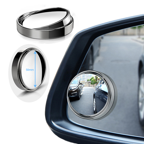 1PC Rear View Blind Spot Mirror Round Convex 360 Degree Dimming Car Waterproof Wide Angle Side Rearview Glasses Baby Accessories ► Photo 1/6