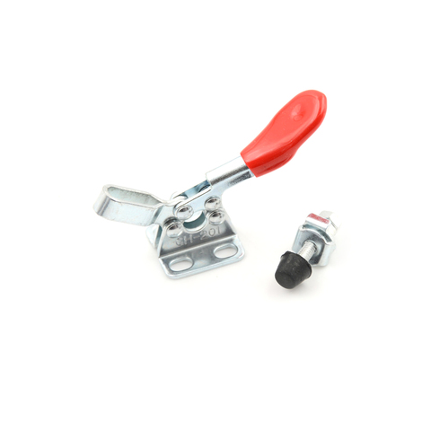 1PC 198Lbs 90kg Quick Release Toggle Clamp Anti-Slip Push Pull Hand Tool Toggle Clamp Vertical/Horizontal Toggle Clamp ► Photo 1/6