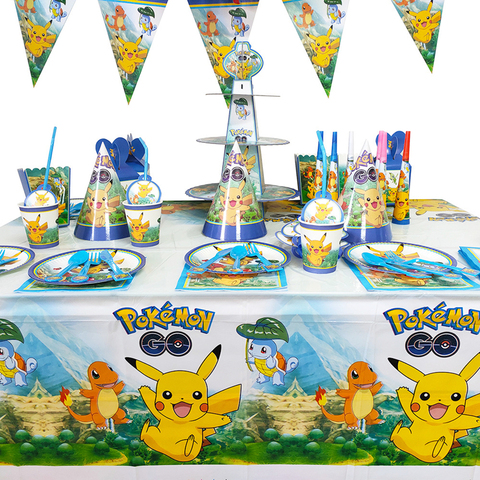 Children Party Decoration Pokemon