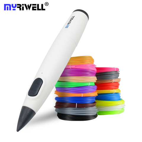 Myriwell 3D Pen Low temperature 3D Printing Pen With PCL Filament Creative Toy Birthday Gift For Kids Design Drawing ► Photo 1/6