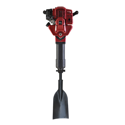 Durable hand push gas tree spade digging machine,Multi-function small tree digging shovel/tree machine ► Photo 1/6