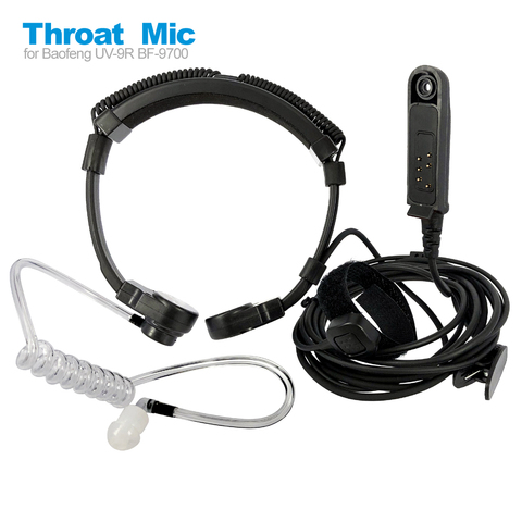 Radio Baofeng UV-9R Plus Talkie-Walkie Air Tube Throat Vibration Headset Headphone for UV-XR A-58 GT-3WP Walkie Talkie Earpiece ► Photo 1/6