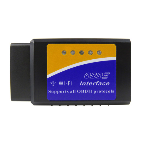 Super PIC18F25K80 ELM327 WIFI V1.5 OBD2 Car Diagnostic Scanner Best Elm327 WI-FI Mini ELM 327 V 1.5 OBD 2 iOS Diagnostic Tool ► Photo 1/6