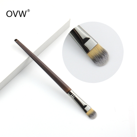 OVW Concealer Makeup Brushes Foundation Cream Brush Soft Fiber Bristles Synthetic Make Up Brush Face Tool pinceles maquillaje ► Photo 1/6