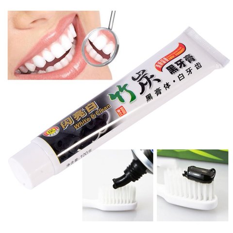 New Arrive Bamboo Charcoal Toothpaste Whitening Black Toothpaste Charcoal Toothpaste Oral Hygiene Toothpaste ► Photo 1/6