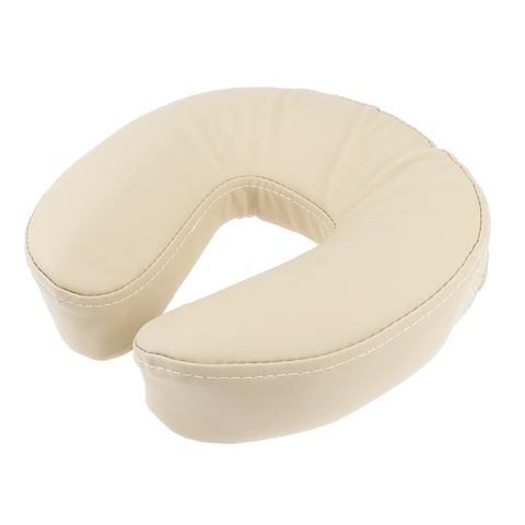 1 Piece Comfortable Sponge U Shape Face Down Pillow Neck Support Cradle Cushion Pad for Massage Table Salon Bed, 26 x 25 x 7 cm ► Photo 1/6