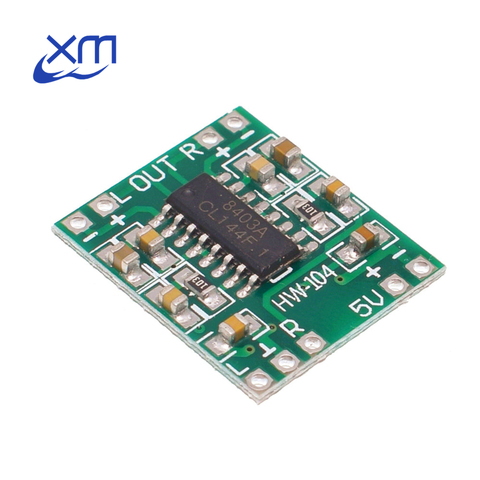 1pc PAM8403 module mini digital amplifier board 2 * 3W Class D digital amplifier board efficient 2.5 to 5V USB power supply I62 ► Photo 1/2