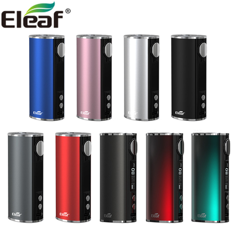 Original Eleaf iStick T80 Battery Mod 80W vape Mod 3000mAh fit for Eleaf Pesso Tank and Melo 4 D25 Atomizer vapor mod ► Photo 1/6