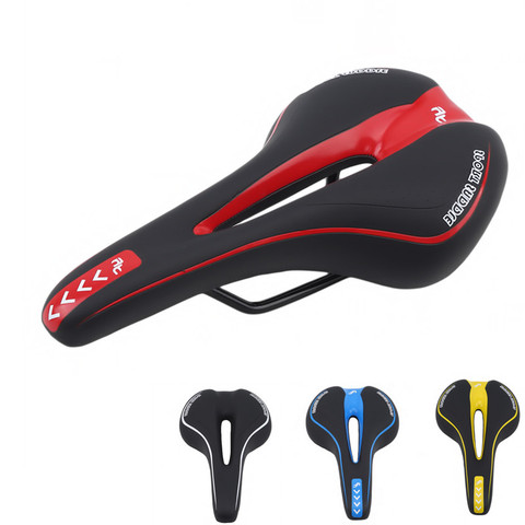 Gel Extra Soft Bicycle MTB Saddle Cushion Bicycle Hollow Saddle Cycling Road Mountain Bike Seat Bicycle Accessories ► Photo 1/6
