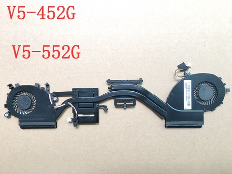 Original For Acer Aspire V5 V5-452 V5-452G V5-552 V5-552G Heatsink Cooling Fan ► Photo 1/1