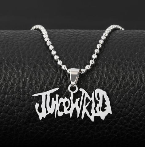 Hip Hop Rapper JUICE WRLD Necklace Strand Beads Chain Stainless Steel Letter Pendant Necklace Jewelry Fans Gift Femme Mujer ► Photo 1/6