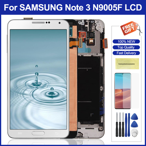 Lcd Display For Samsung Galaxy Note 3 Note3  LCD Display Touch Screen Digitizer Assembly For Samusung N9005 N900A Replacement ► Photo 1/6