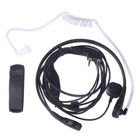 Throat Mic Earpiece Headset Finger For Baofeng UV5R 888s Radio Walkie Talkie ► Photo 1/6