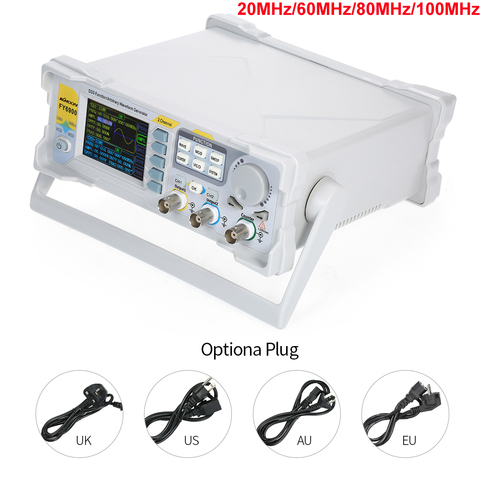 KKmoon FY6900-60M Function Signal Generator High Precision Digital DDS Dual-channel Function Signal/Arbitrary Waveform Generator ► Photo 1/6