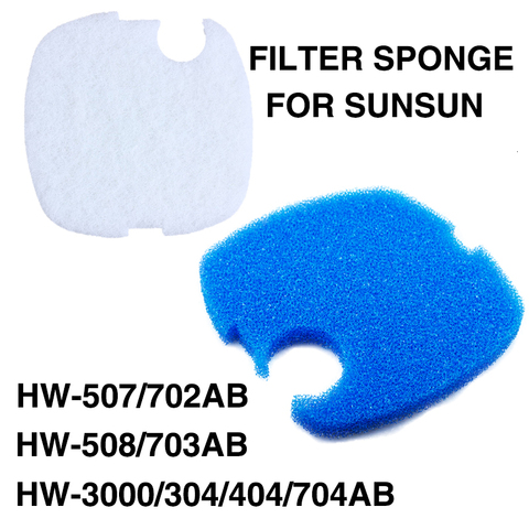 Filter Sponge Set Replace For Sunsun Aquarium External Canister Filter HW 507AB 702AB 508AB 703AB 304AB 404AB 704AB 3000 ► Photo 1/5