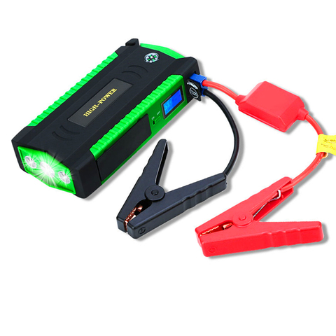 GKFLY Portable Car Jump Starter 12V Petrol Diesel Starting Device 4USB Power Bank 16000mAh Car Battery Charger Buster SOS Lights ► Photo 1/6