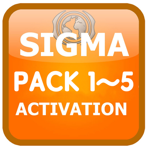 Sigma Pack 1 2 3 4 Activation for Sigma box and Sigma key Online delivery ► Photo 1/1