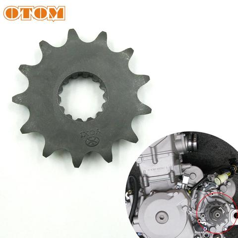 OTOM Motorcycle Small Sprocket NC450 Parts 13 Teeth Front Sprocket 520 530 Chain For ZONGSHEN Engine NC450 450CC ► Photo 1/6