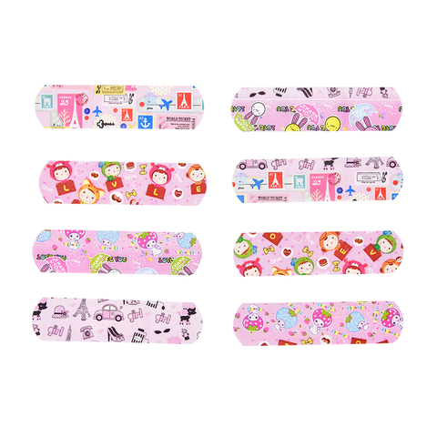 50PCs Waterproof Breathable Band Aid Plasters Child Adults Kids Wound Stickers Cartoon First Aid Adhesive Bandages ► Photo 1/6