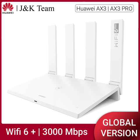 Global Version Huawei Router AX3 / AX3 Pro WiFi 6 plus mesh wifi Dual Core / Quad Core Wireless 3000Mbps wifi extender 5 GHz ► Photo 1/6