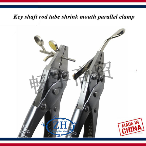 Key shaft rod tube shrink mouth parallel clamp repair tools Saxophone flute clarinet Parallel Swedging Pliers repair tool ► Photo 1/1