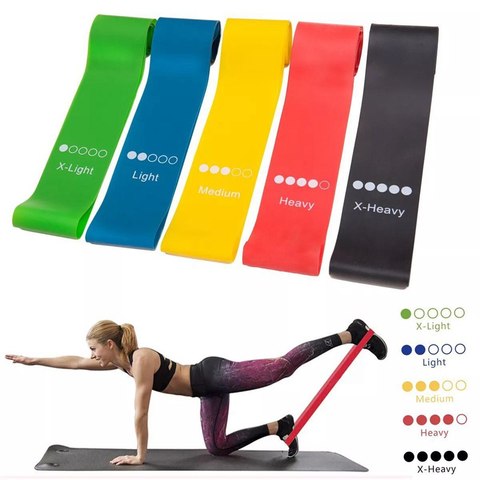 Gym Fitness Resistance Bands for Yoga Stretch Pull Up Assist Bands Rubber Crossfit Exercise Training Workout Equipment ► Photo 1/6