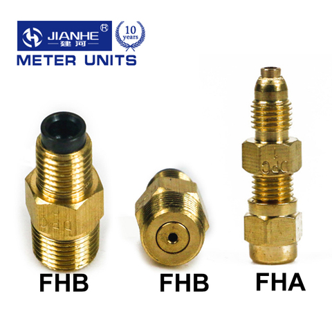 1PC FHAFHB Brass resistance oil flow Metering unit/oil distributor/separator valve/divider  for centralized lubrication system ► Photo 1/6