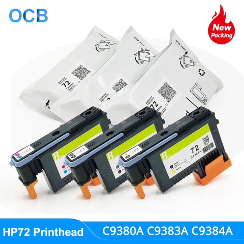 For HP 72 Printhead C9380A C9383A C9384A HP72 Print Head For HP Designjet T610 T620 T770 T790 T795 T1100 T1120 T1200 T1300 T2300 ► Photo 1/6