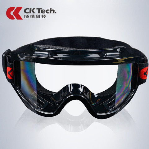 CK Tech. Protective Safety Glasses Anti-impact Windproof  Goggles Anti-shock and Dust Protective Outdoor Riding Glasses ► Photo 1/6