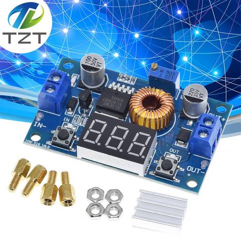 1PCS 5A 75W XL4015 DC-DC Converter Adjustable Step-Down Module 4.0-38V to 1.25V-36V DIY Adjustable Power Supply ► Photo 1/6