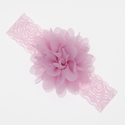 baby headband Chiffon flower Baby elastic Lace hair band newborn infant headbands for girls headwear baby girls hair accessorie ► Photo 1/6